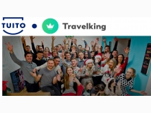 Tuito has a new partnership with Travelking!